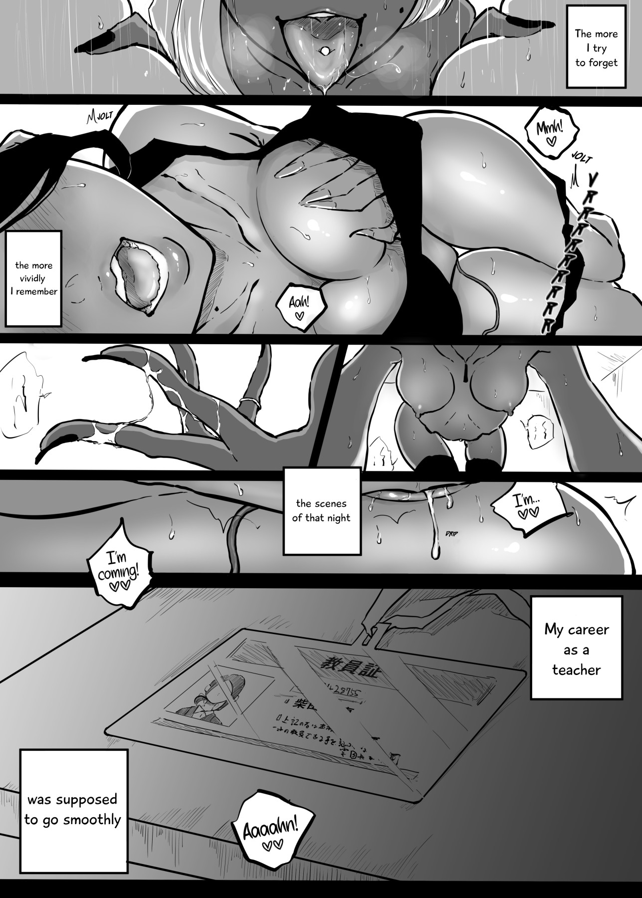 Hentai Manga Comic-The Story of a Strict Teacher Who Got Fucked by Her Gyaru Bitch Student #2-Read-6